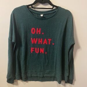 Cotton On Body soft Christmas  crew neck top